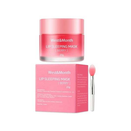 West & Month Jelly Lip Mold Moisturizing and Hydrating Desalising Lip Pattern Moisturizing Lip Skin Sleep Jelly Lip Mold