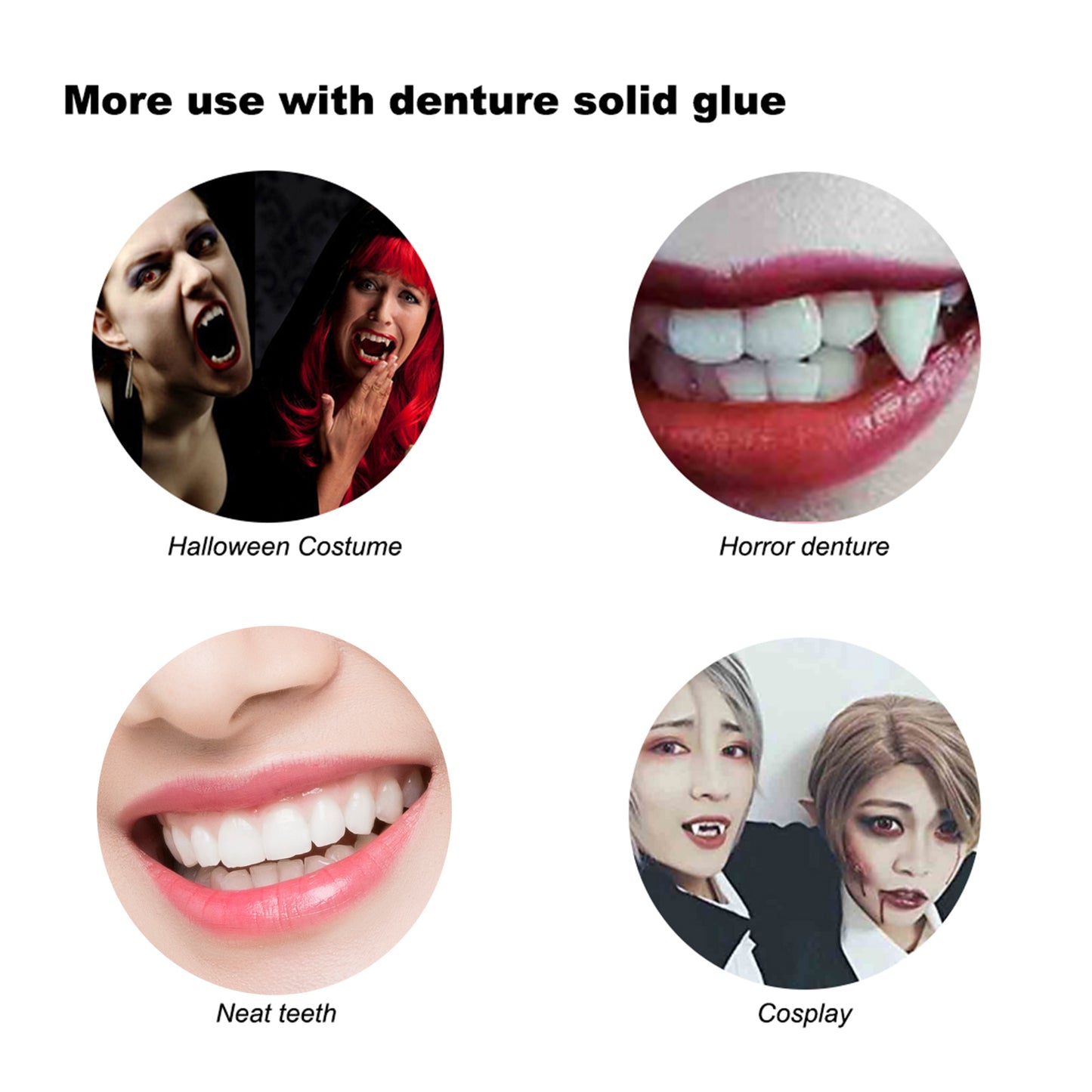 EELHOE Shapeable dental adhesive, film and makeup, denture decoration, temporary filling, dental adhesive, filling of cavities and gaps between teeth