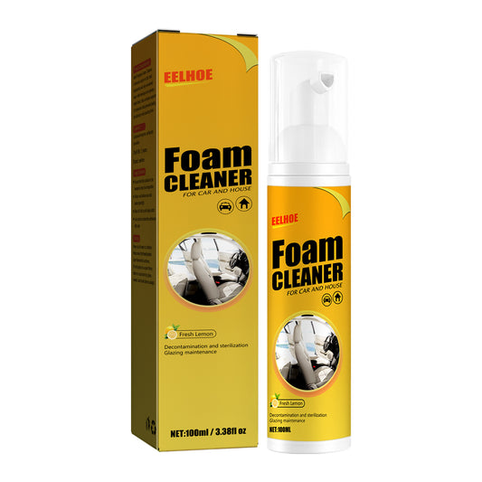 EELHOE car steering wheel foam cleaner leather seat supplies decontamination multifunctional interior cleaner