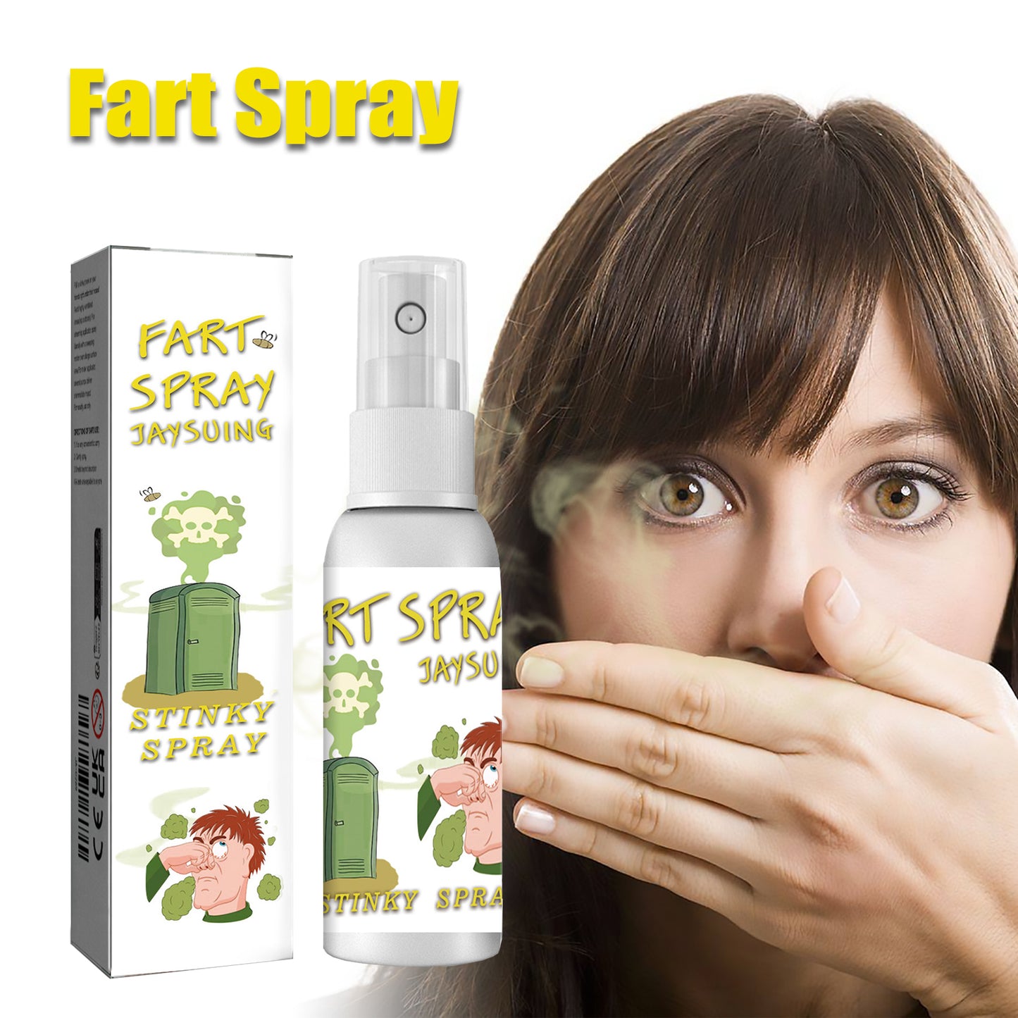 Jaysuing April Fool's Day Smelly Fart Spray Toy Toy Toy Toy Smelly Concentrated Liquid